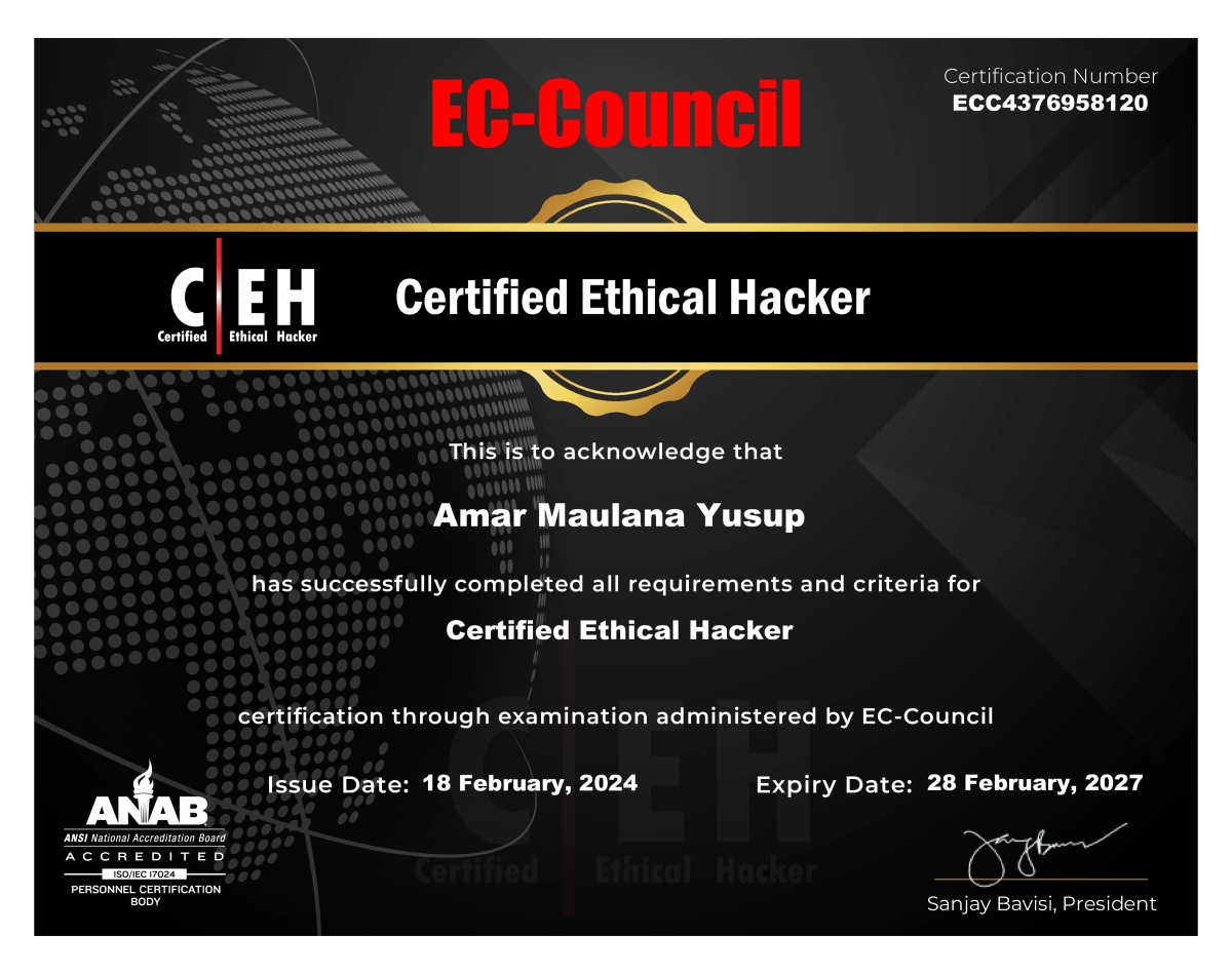 Certified Ethical Hacking (CEH)